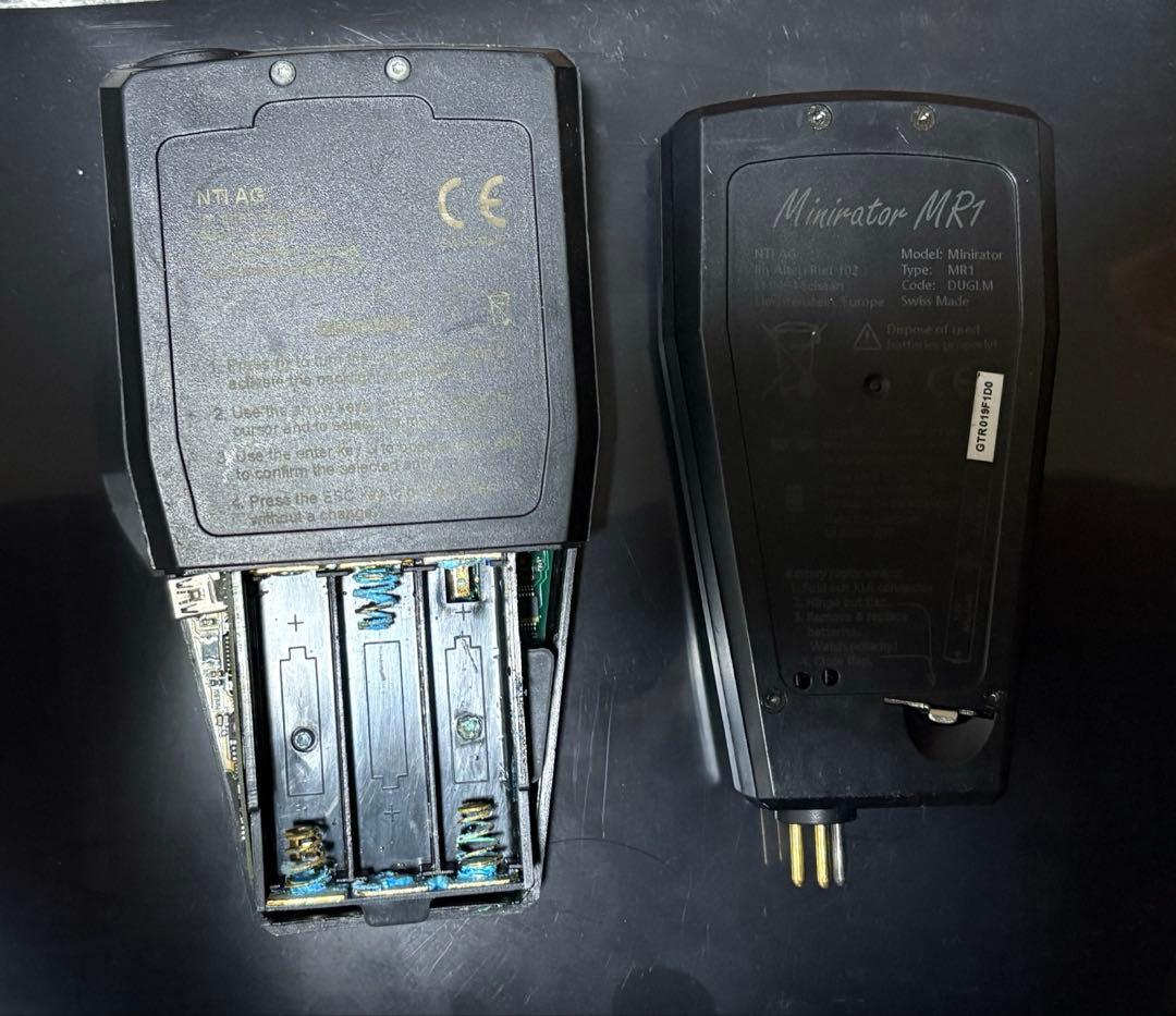 NTI AL1 MR1 オーディオ測定機器セット　ジャンク品