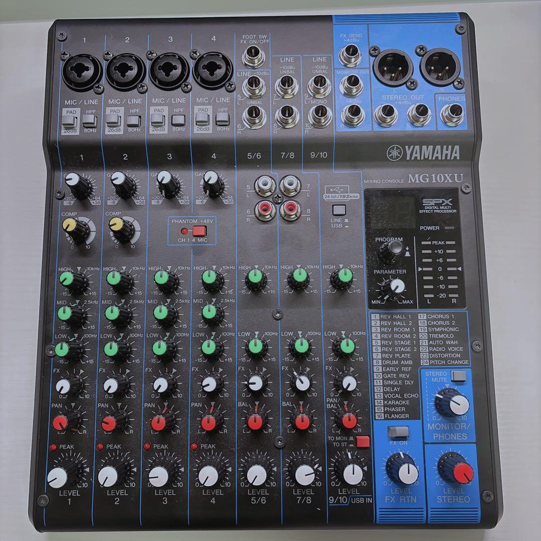 Yamaha MG10XU オーディオミキサー