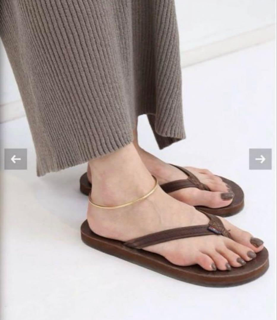 ハワイJENNY BIRD ゴールドアンクレット 箱付き