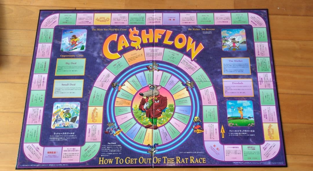 ロバートキヨサキ✨ボードゲーム キャッシュフロー101 日本語版