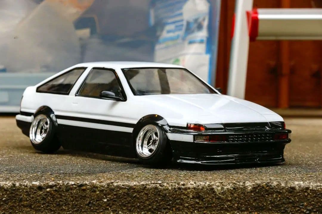パンドラRC トヨタ AE86 3Drトレノ 未走行 塗装済みボディ