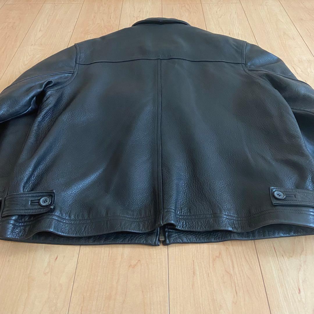 leather limited 90s シングル レザージャケット ブラック L