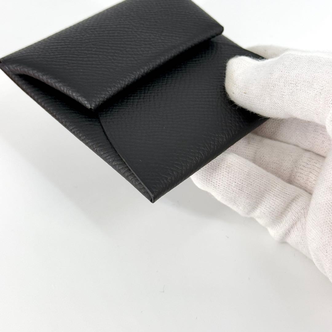 新品 HERMES バスティア ケース ノワール ブラック B刻印 黒