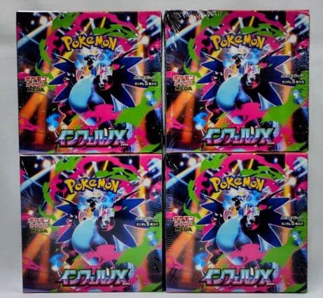 ポケモン インフィニティX 4箱　シュリンク付き