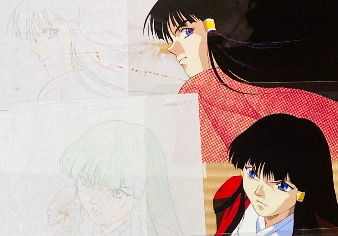 淫獣学園 セル画と原画 La blue girl（淫獣学園EX）