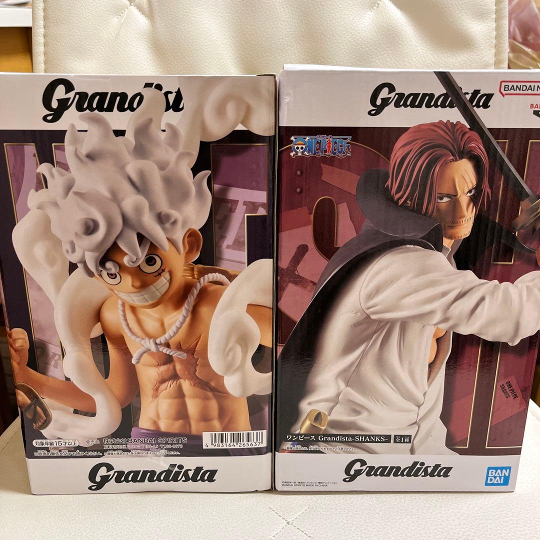 ワンピース　ルフィ＆シャンクス フィギュア