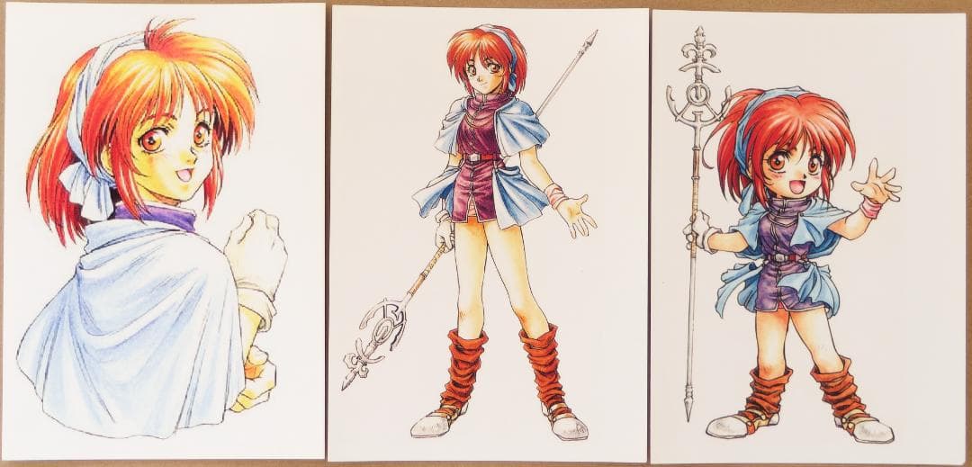 日本ファルコム 英雄伝説3 白き魔女 クリス ガレキ 岡山FE 試作品