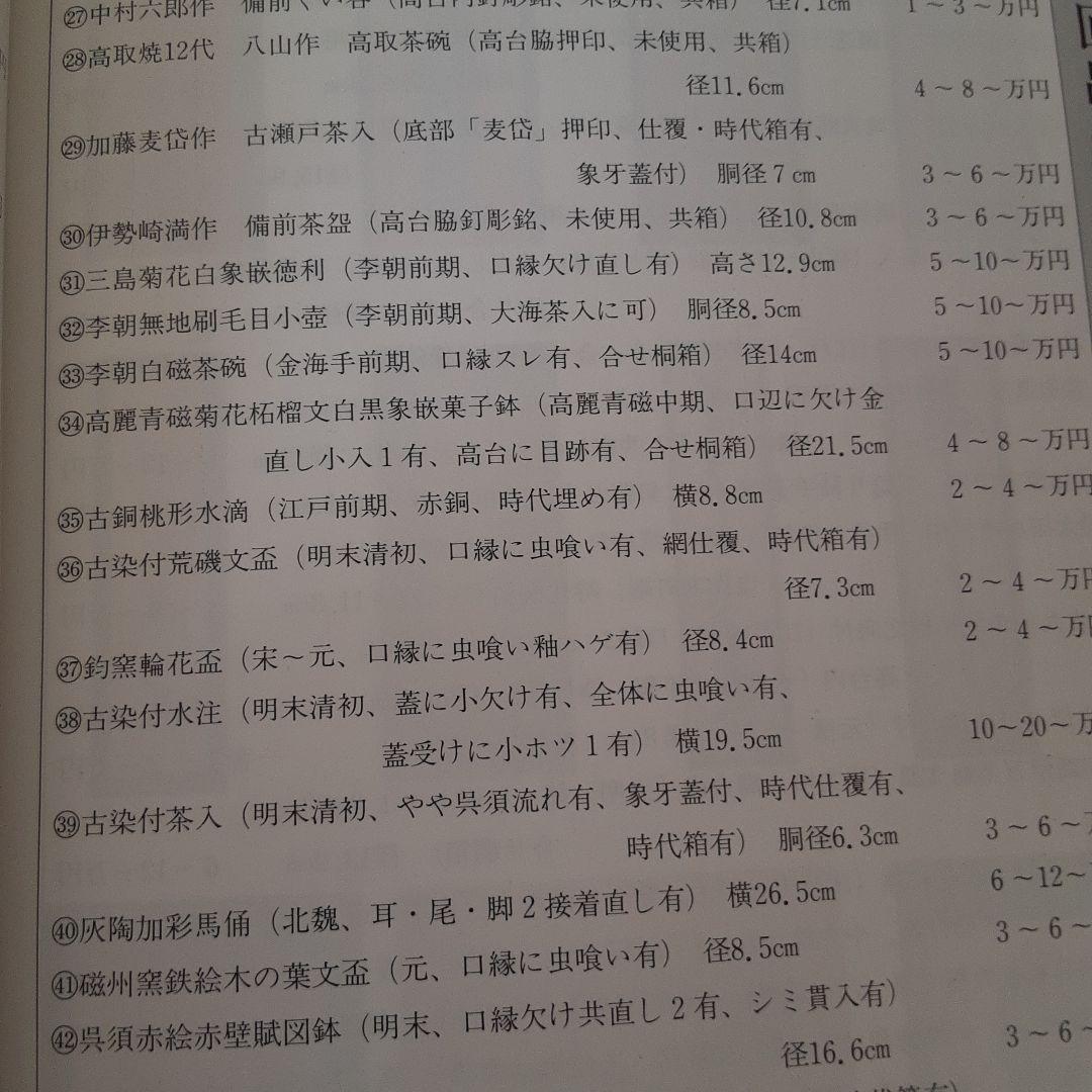 磁州窯 鉄絵 木の葉文盃