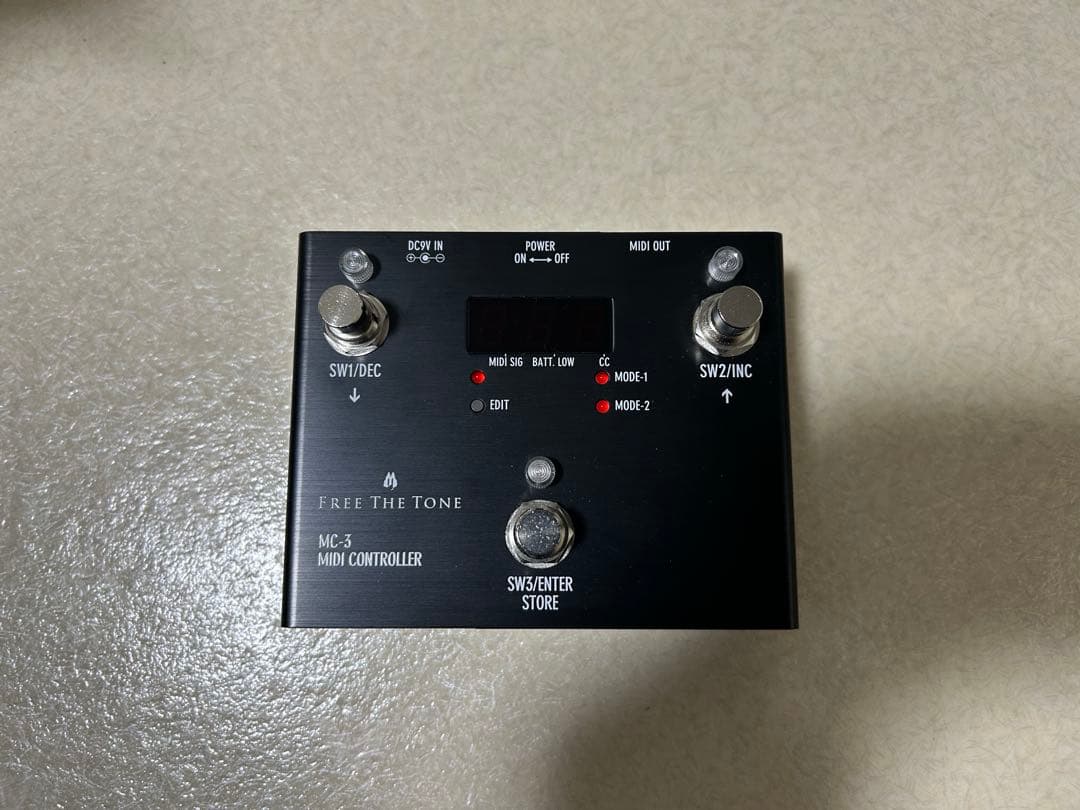 ギター FREE THE TONE MC-3 MIDI CONTROLLER