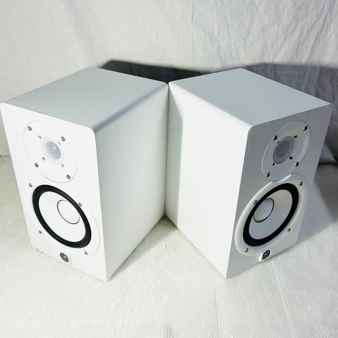 【動作OK】YAMAHA HS5 HS5Wスピーカー ペア ホワイト 要状態確認