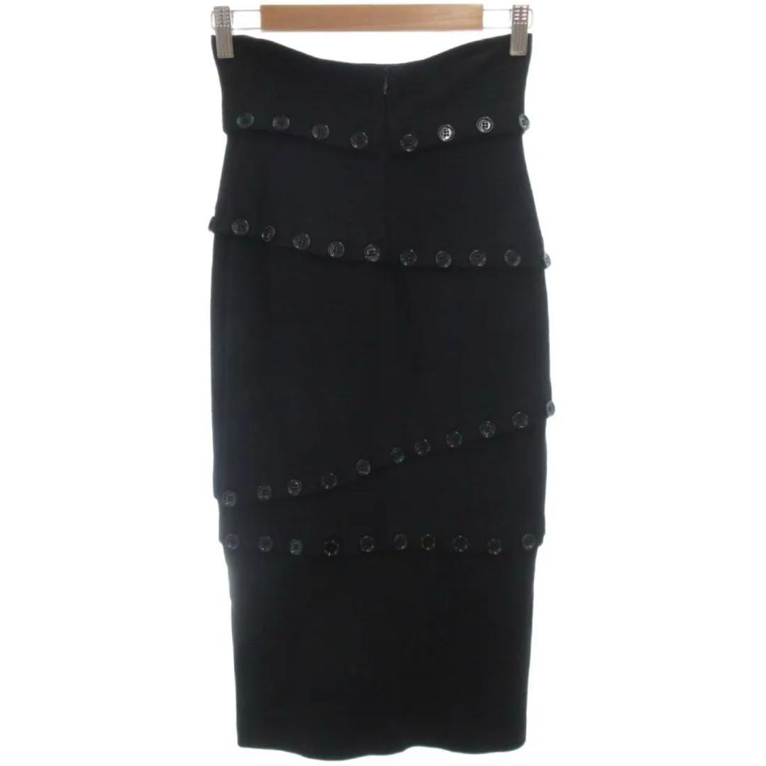 Dolce&Gabbana f/w 2003 ボタン　スカート　モード