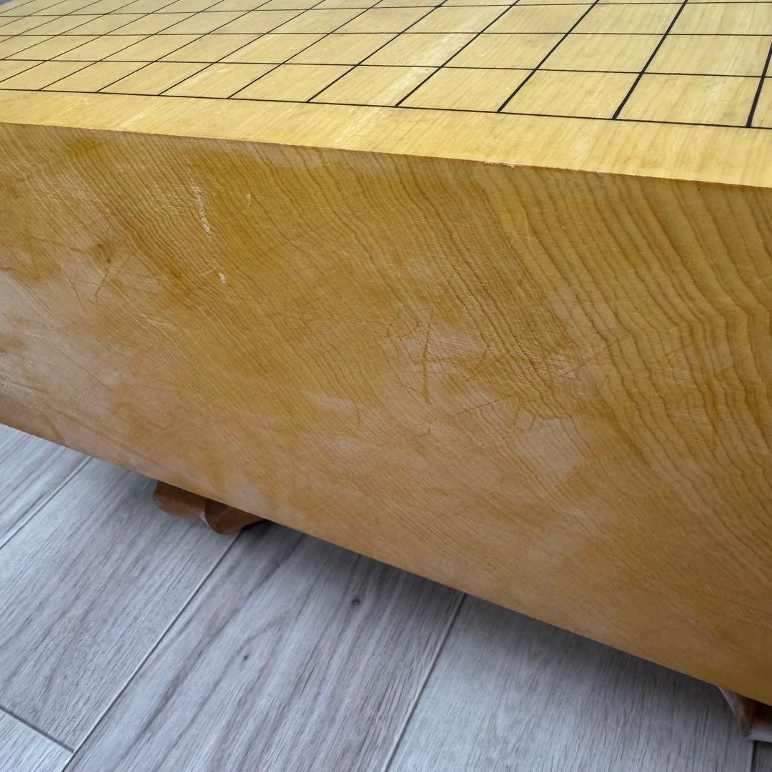 本榧碁盤　足付きヘソあり