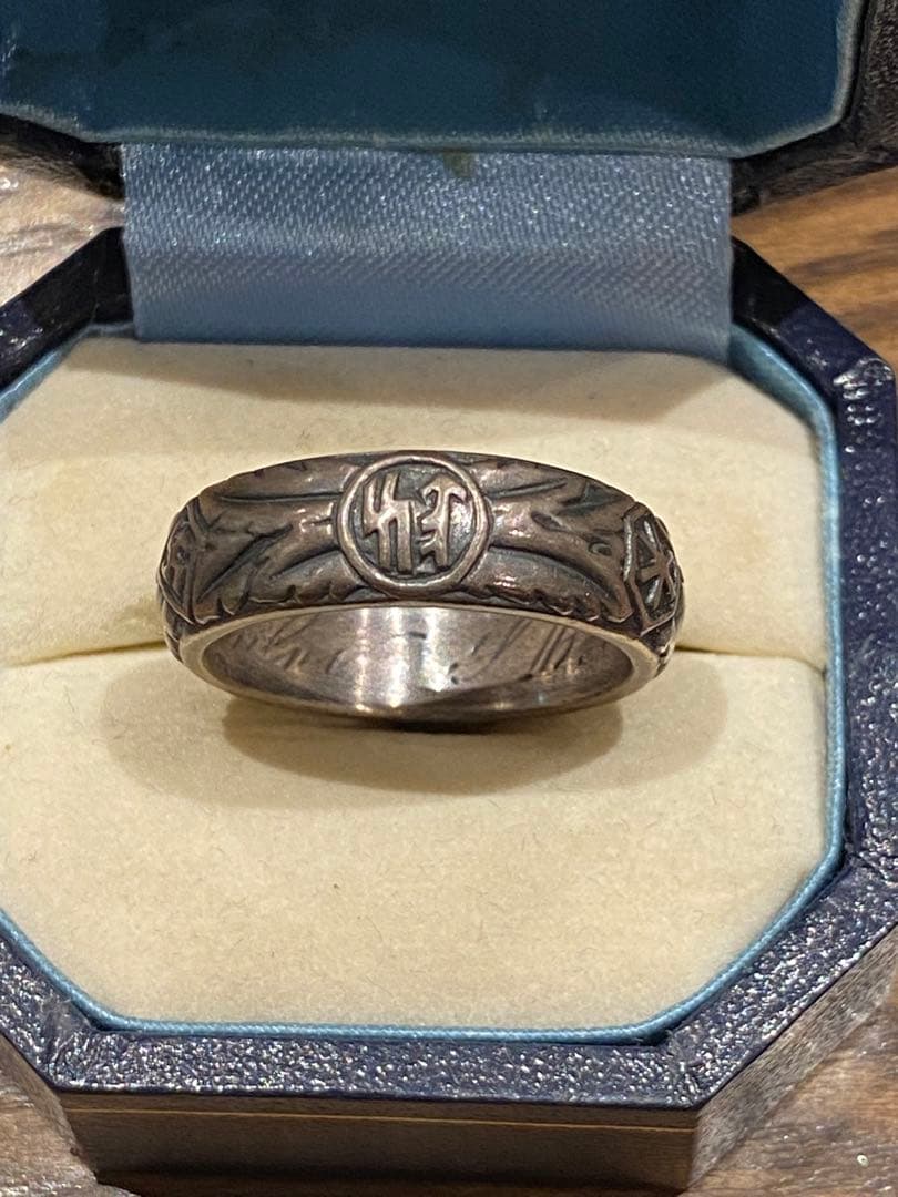 tks 私物骸骨名誉指輪　ミリタリードイツ　第二次大戦　スカルリング