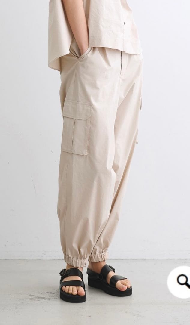 タグ付き新品　スリードッツ　カーゴパンツ　五明祐子さん着用