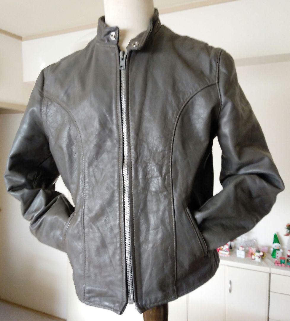 Vintage タグ無し Schott シングル ライダース レザージャケット