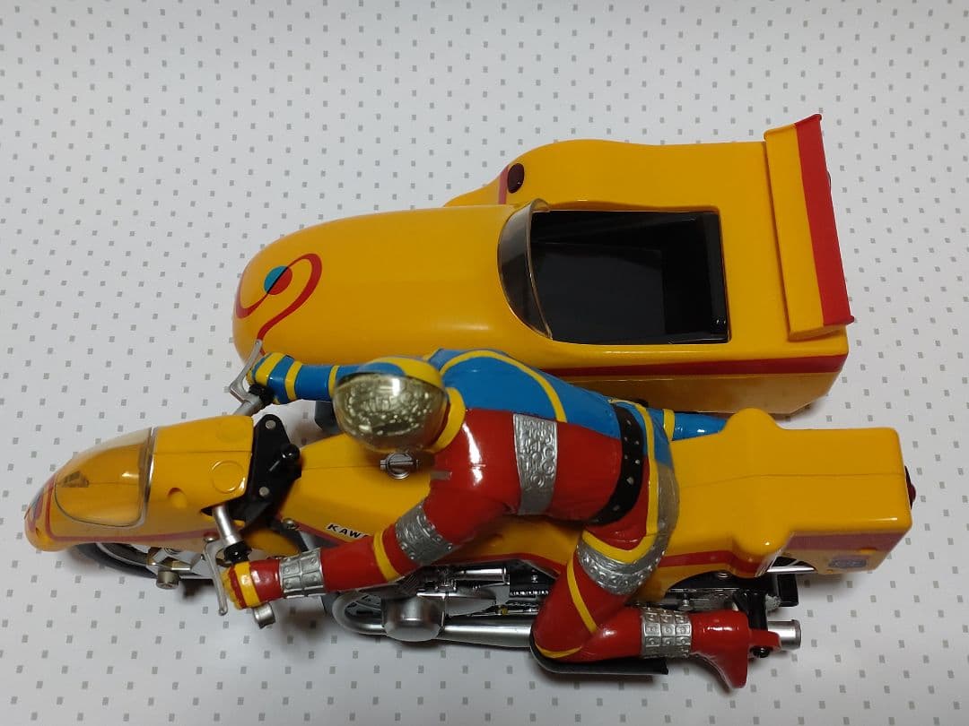 【希少・動作確認済】人造人間キカイダー R/C サイドマシーン
