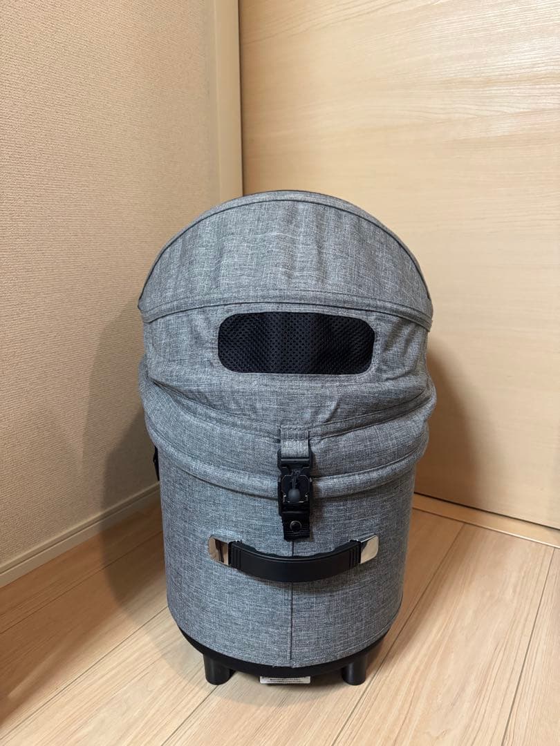 エアバギー ドーム3 レギュラーサイズ アースグレー［コット単品＋バスケット］