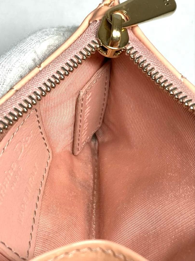 良品　ディオール レディディオール カナージュ　パテントレザー　ケース