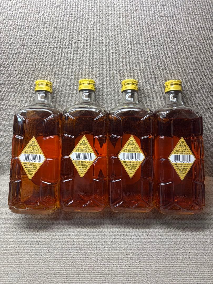 サントリー 角瓶復刻版 4本セット 未開封 ウイスキー　飲食店限定品