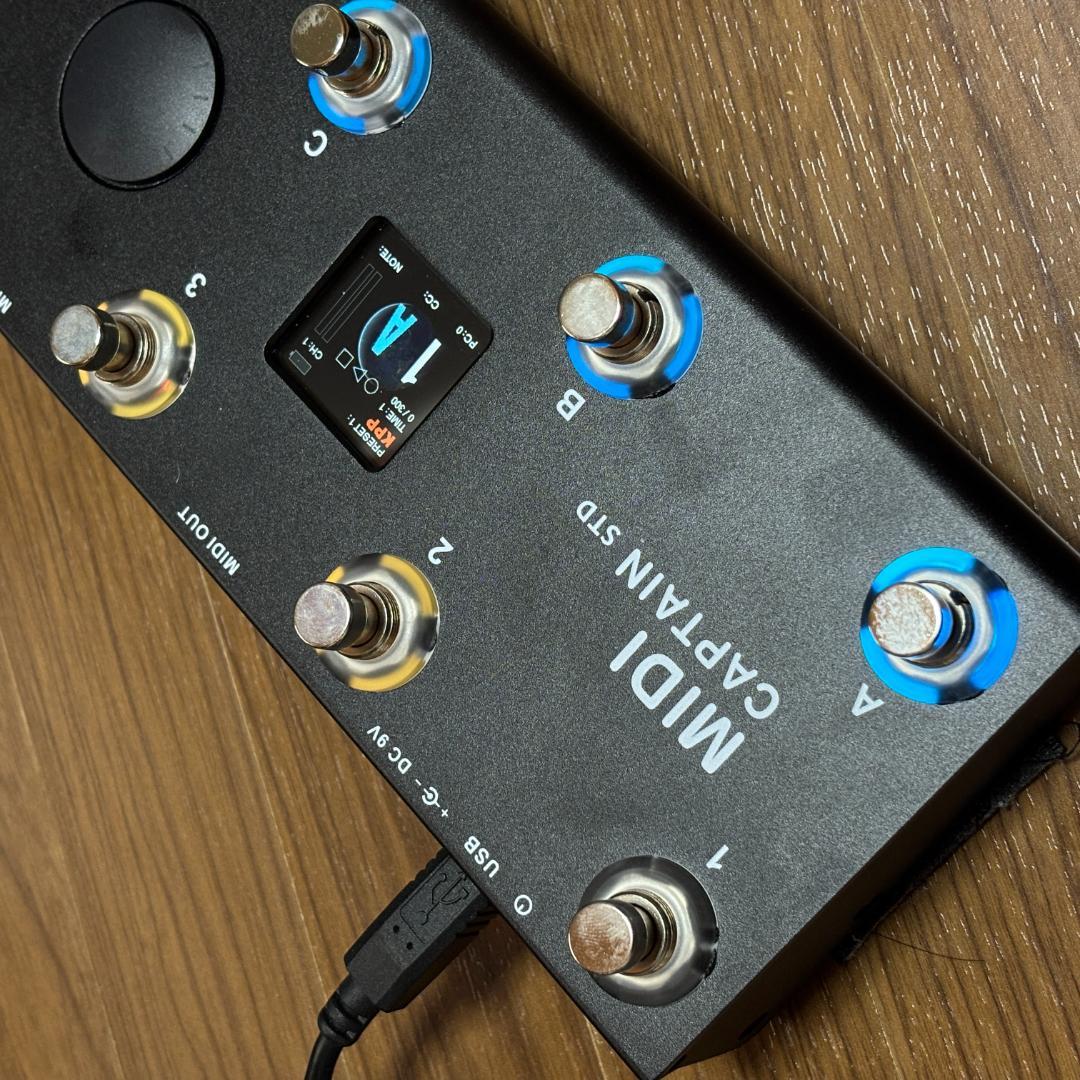 PAINT AUDIO MIDI CAPTAIN STD フットスイッチ