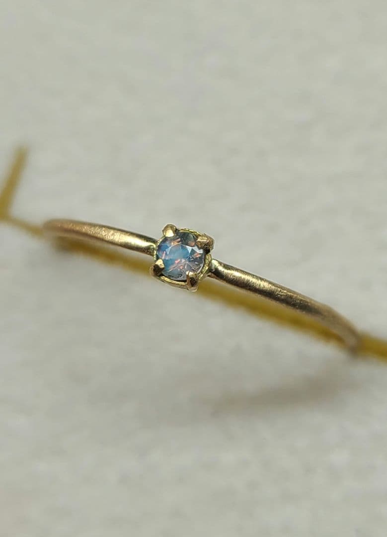 まる美しきブルーシラー!!★ブラジル産アレキサンドライト★リングオーダー