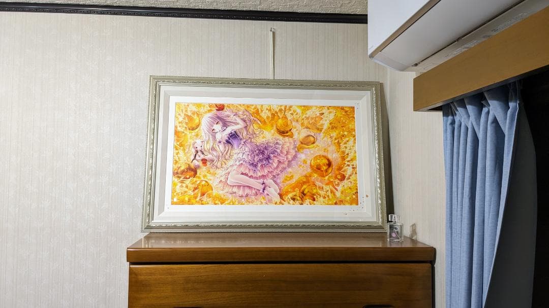 てぃんくる／密夜茶会 DX　版画　ミックスドメディア