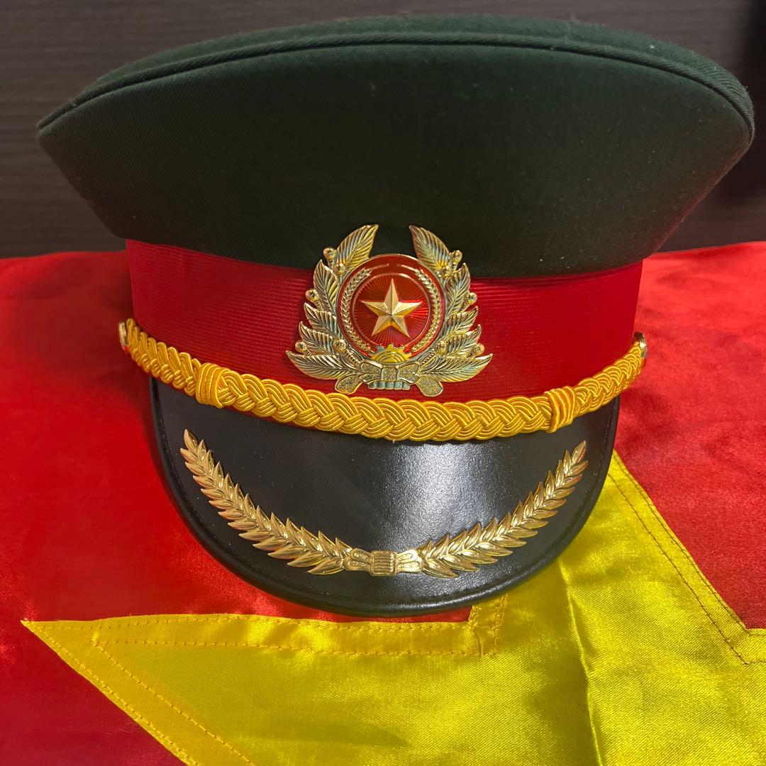 ベトナム人民軍　制帽⭐︎年式タグあり　将校用特別