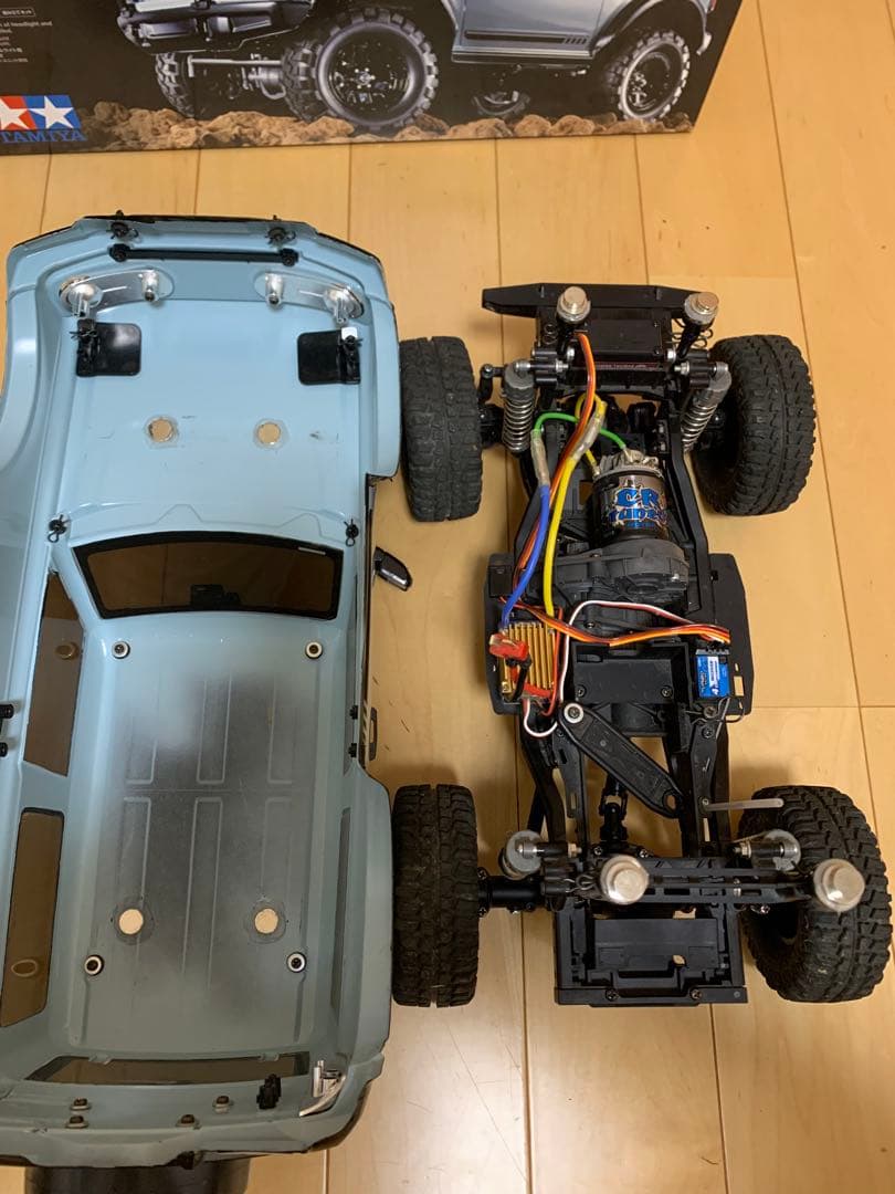 タミヤ　CC-02 フォード　ブロンコ　ラジコン