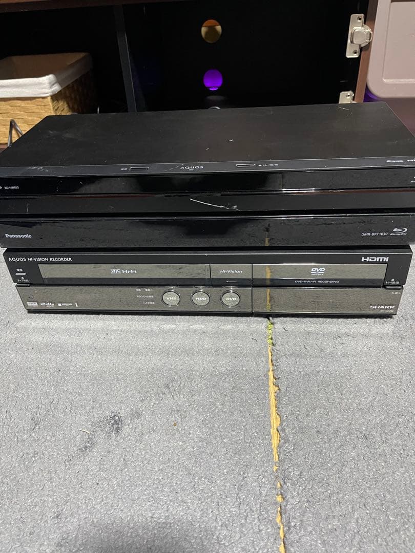 レコーダー SHARP HDD/VHS/DVD