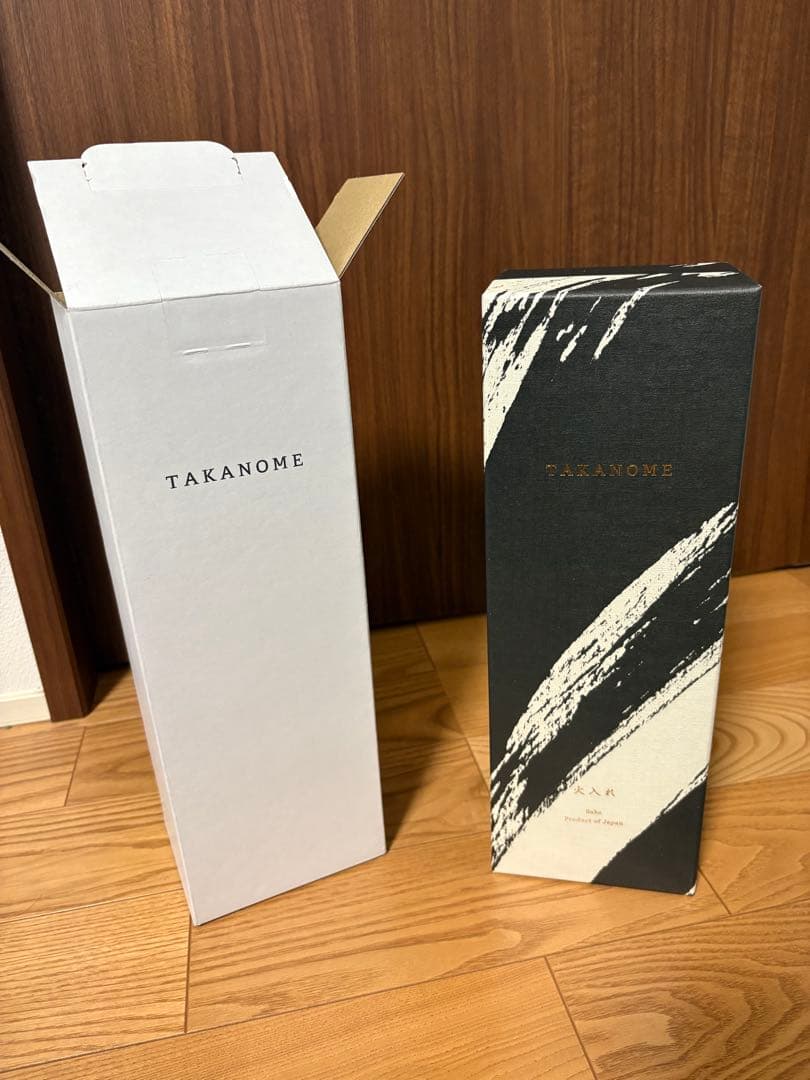 値下げしました！未開封TAKANOME 鷹の目火入れ　日本酒 ギフトボックス入れ