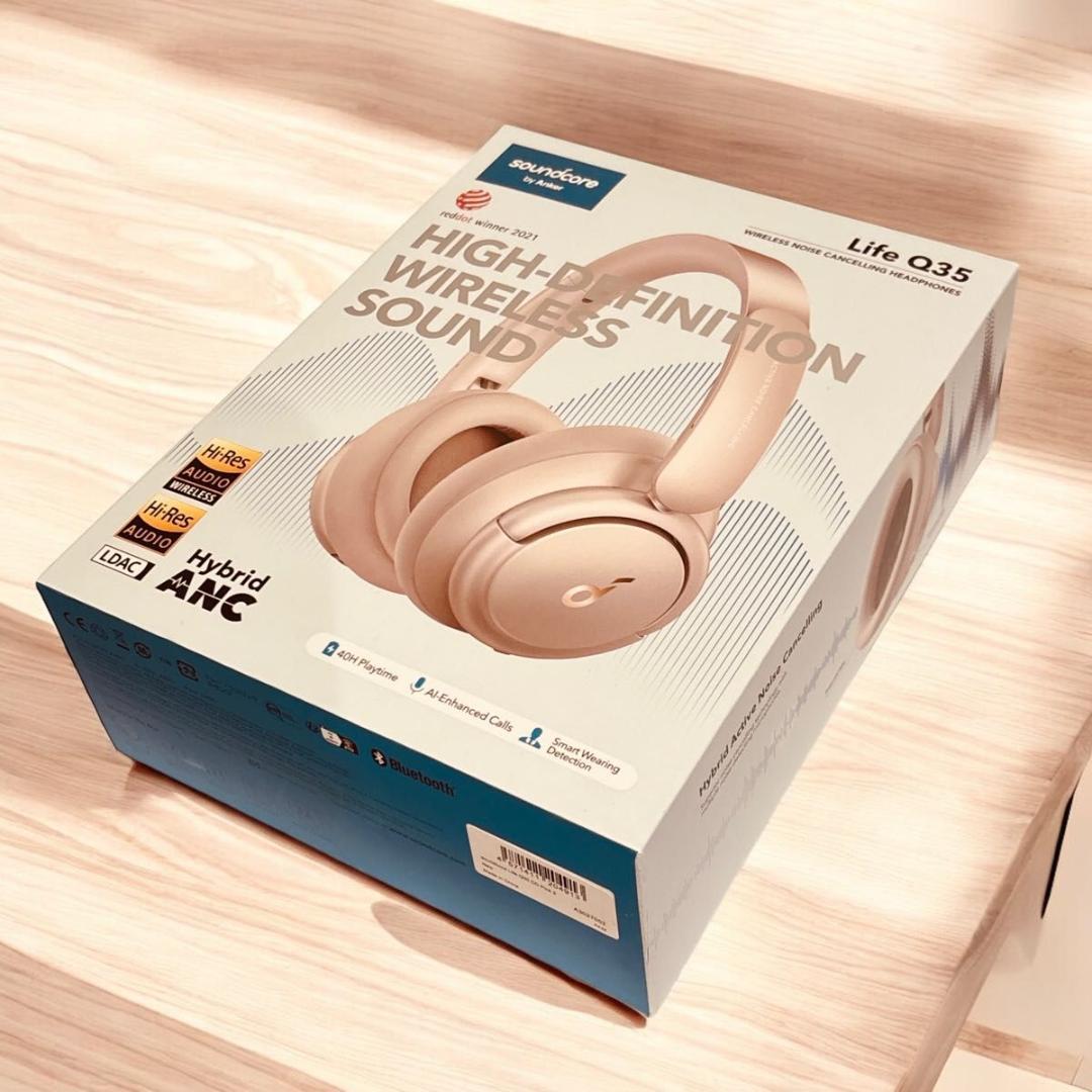 【開封未使用】Anker Soundcore Life Q35 新品級　ピンク