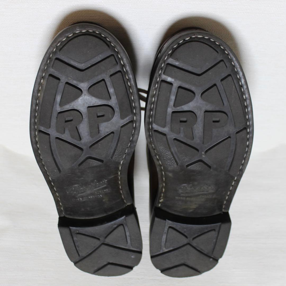 パラブーツ　ミリー　デカタグ　7 ブラウン ハイカットミカエル