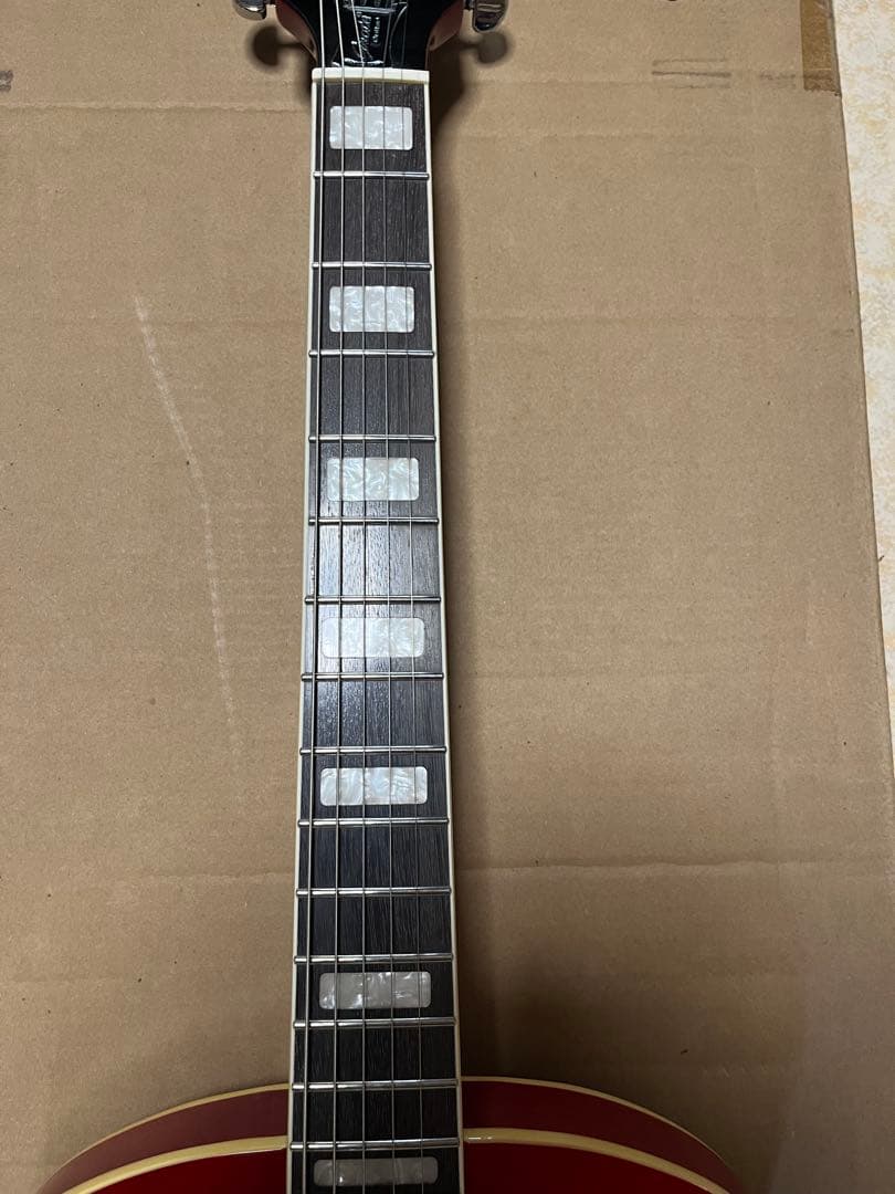 ギター GROTE Jazz Electric Guitar Semi(RED)