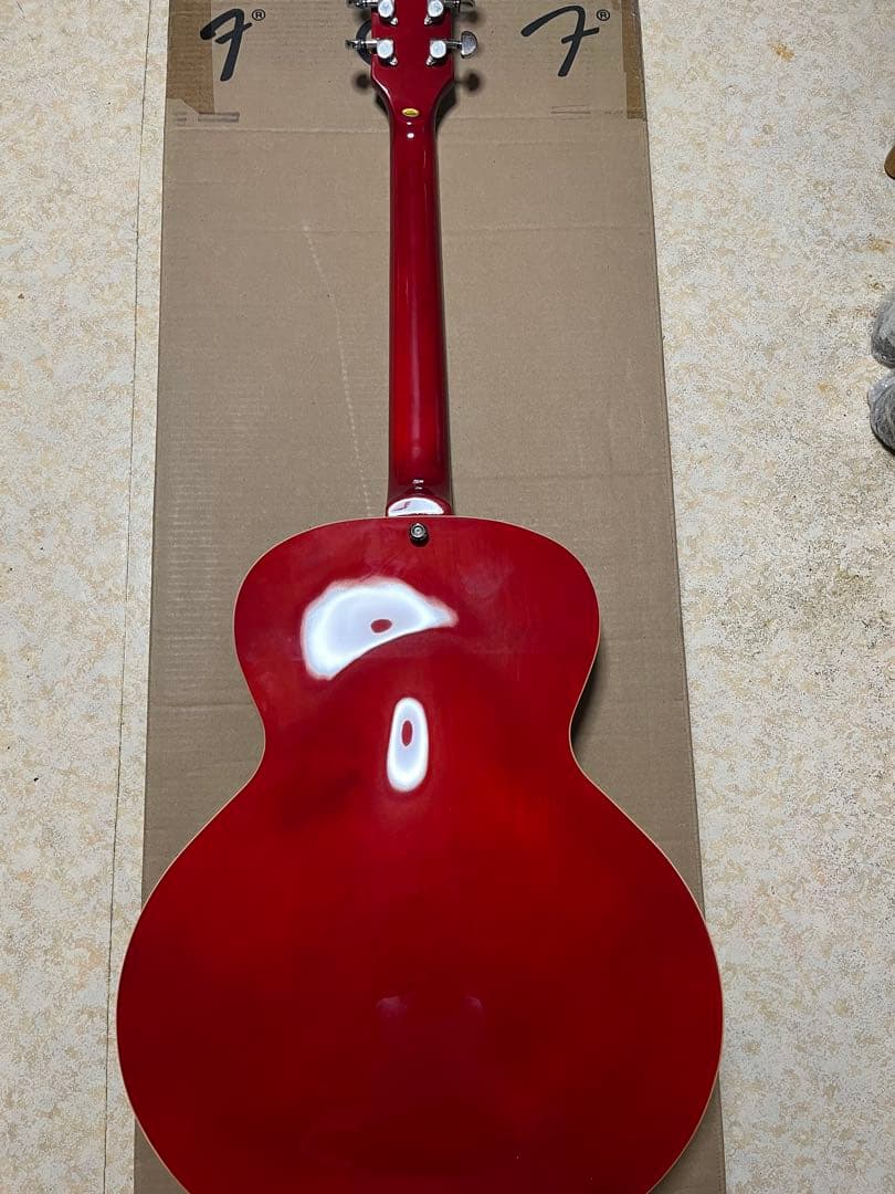 ギター GROTE Jazz Electric Guitar Semi(RED)