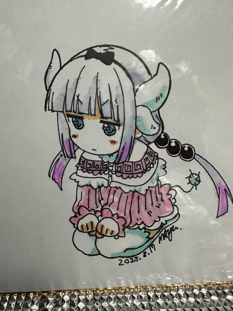 o*n様 C107 直筆色紙 カンナ コミケ コミックマーケット C106