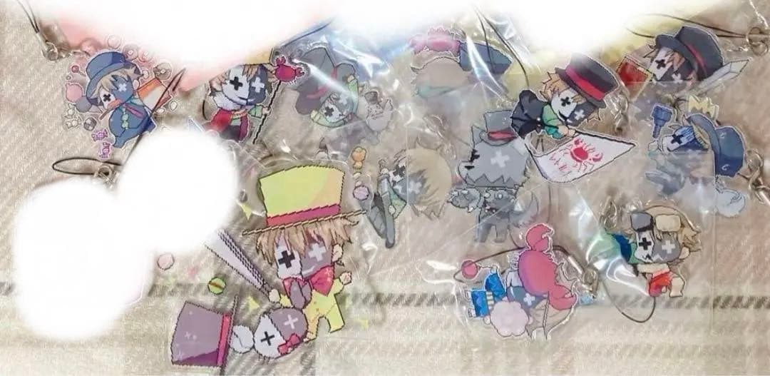 レトルト コミケ アクリルキーホルダー