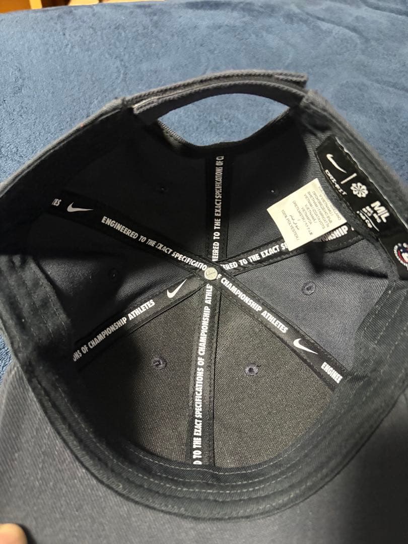 3house着用 NIKE ニューヨーク・ヤンキース　CLUB CAP NAVY