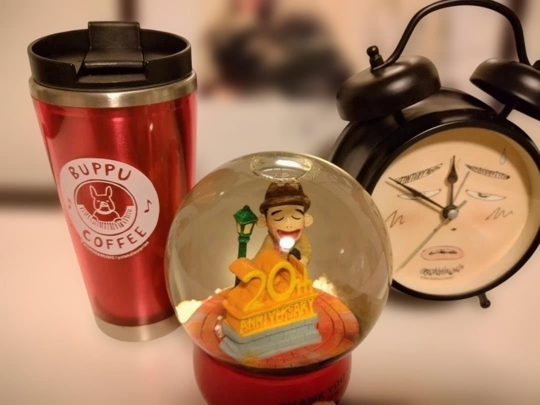 槇原敬之　レアグッズセット　スノードーム・バッグ・CDケース・目覚まし時計等