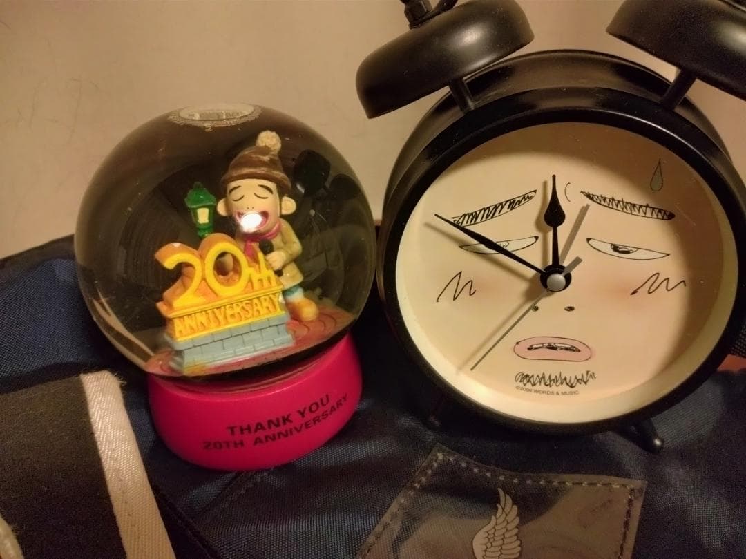 槇原敬之　レアグッズセット　スノードーム・バッグ・CDケース・目覚まし時計等