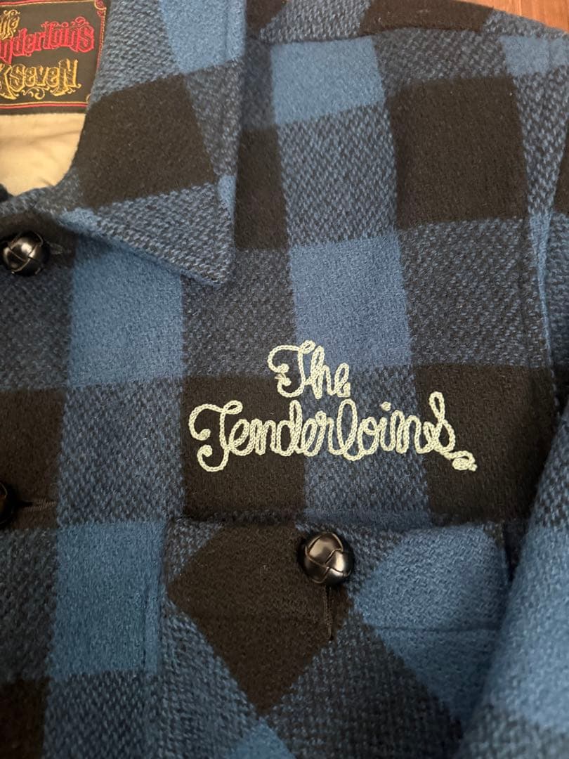 貴重 TENDERLOIN バッファロージャケット 青 L
