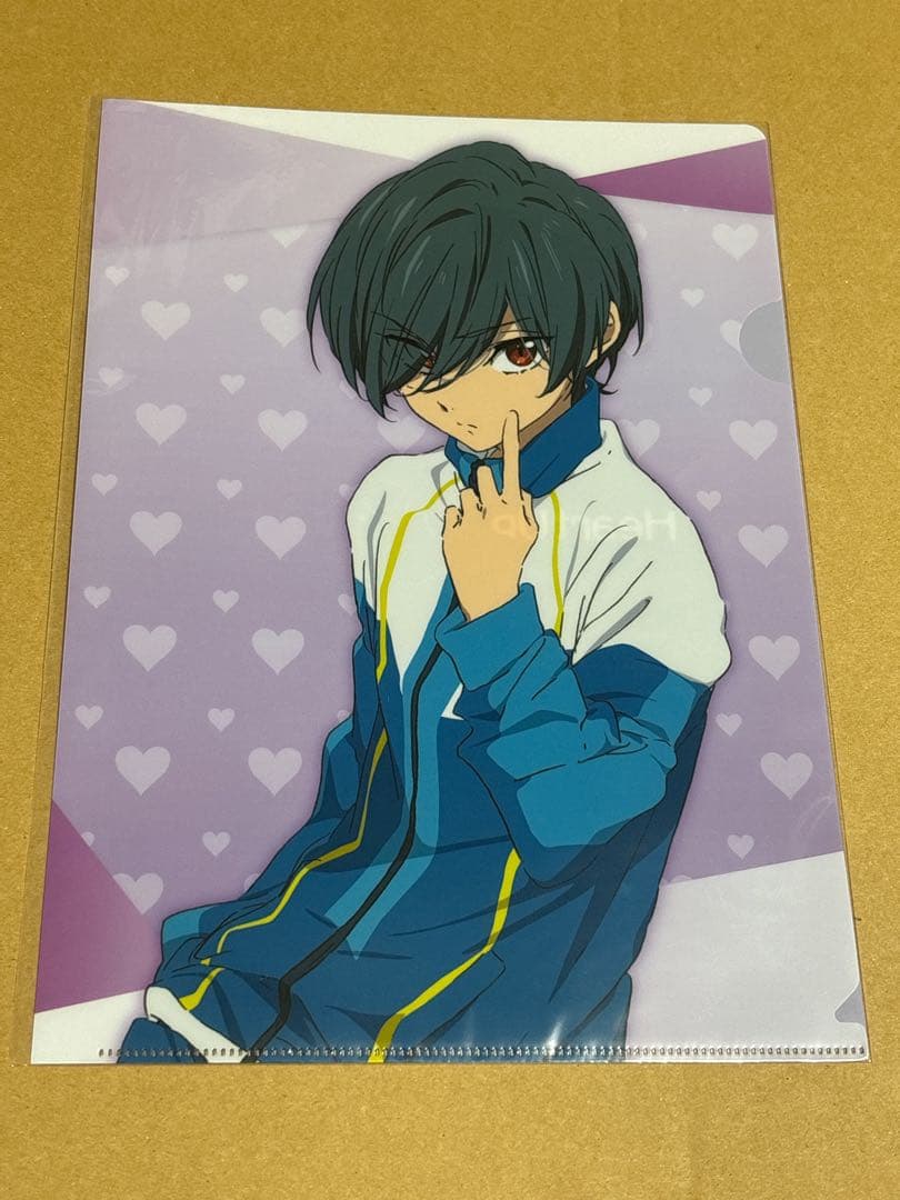 映画　ハイ☆スピード！ Free! ハートアップ クリアファイル　桐嶋　郁弥