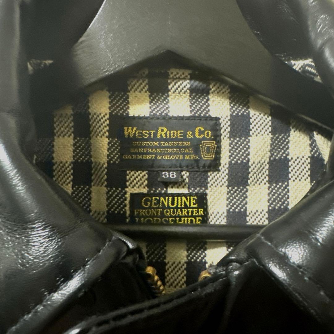 WEST RIDE REFUGIO HORSEブラック サイズ:38