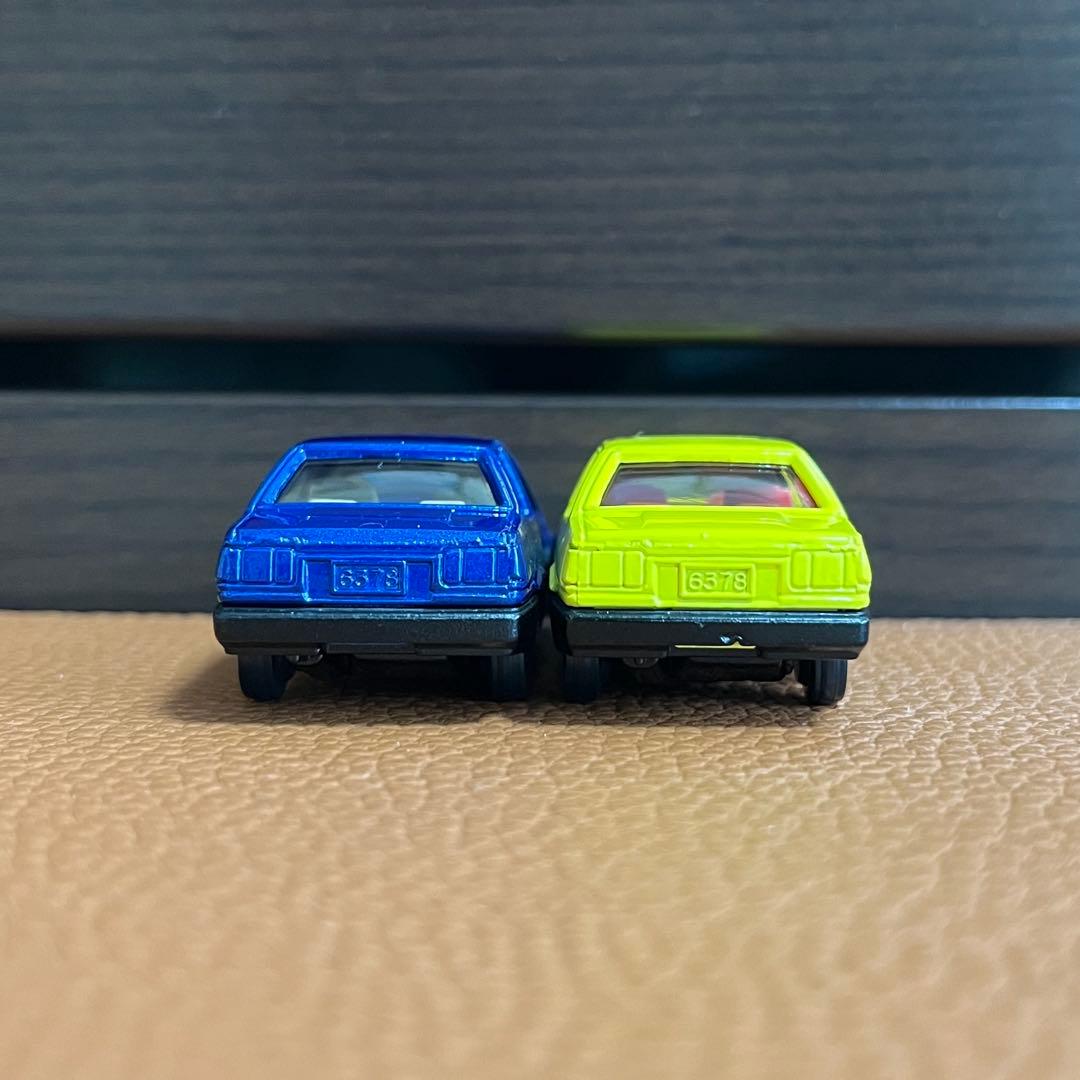 日本製トミカNo.67トヨタ スプリンタートレノ 2ドア 2台セット