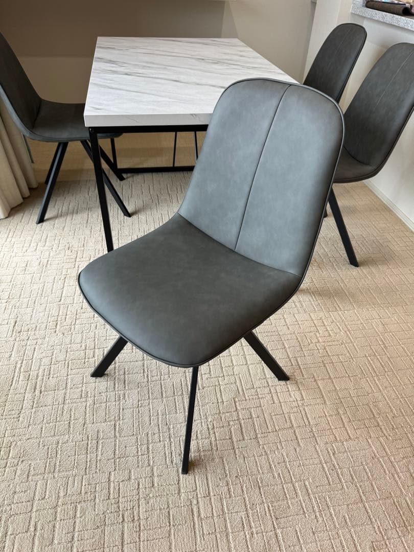 神戸市西区お引取限定 【美品＆超特価】ニトリ ダイニングテーブル4点セット