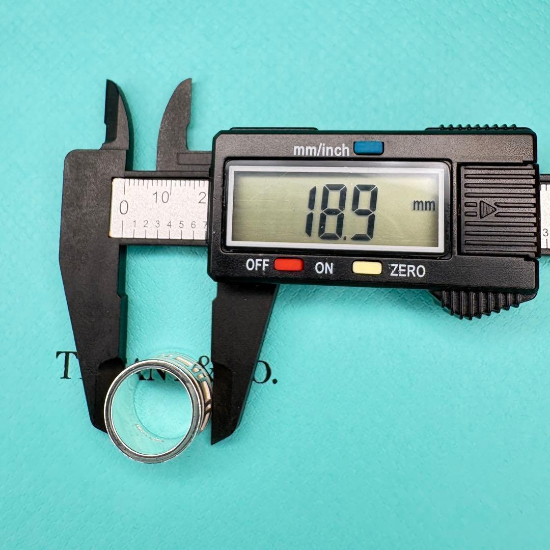 【美品】約7号 ティファニー Tiffany アトラス リング ワイドSV925