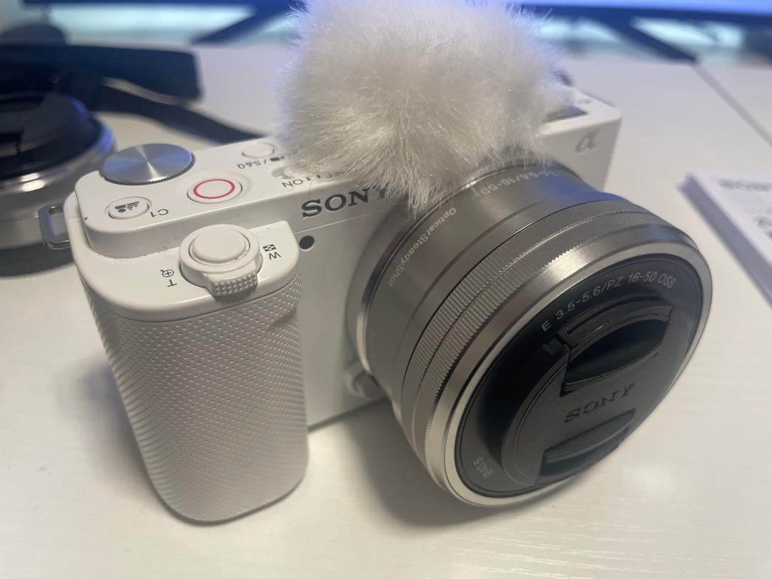 SONY ZV-E10 シューティンググリップ　ズームレンズ　単焦点レンズセット