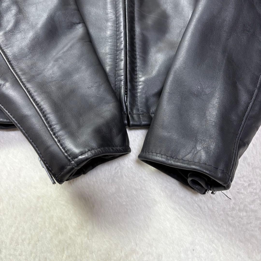 美品 SIZE40 SCHOTT 643E ライダースジャケット USA製