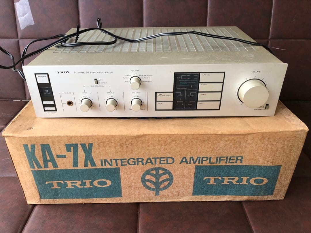 TRIO（トリオ）インテグレーテッドアンプ「KA-7X」新品未使用(J69)