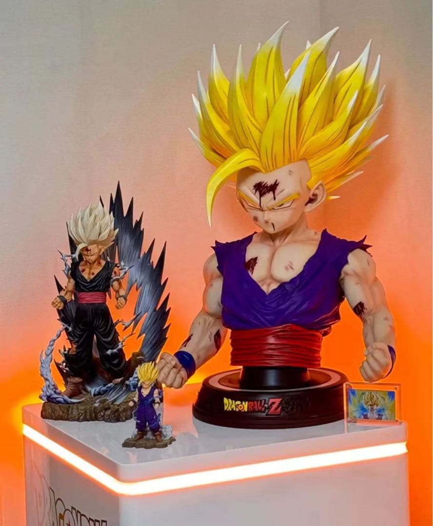 ドラゴンボール 孫悟飯 ガレキ ガレージキット スタチュー X②④