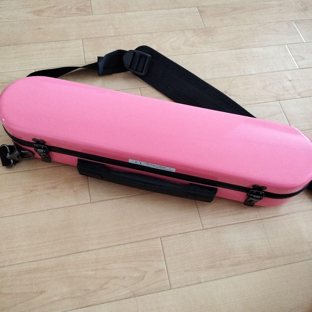 ピンク フルートハードケース